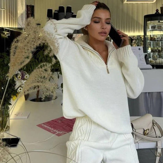 Soft Knit Oversized Loungewear Set 