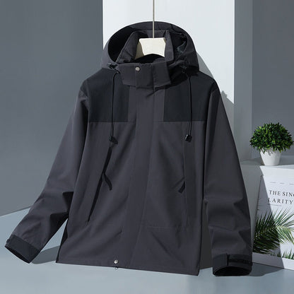 Women’s Jacket – Relaxed Fit – Wind and Water Resistant – Adjustable Hood and Cuffs