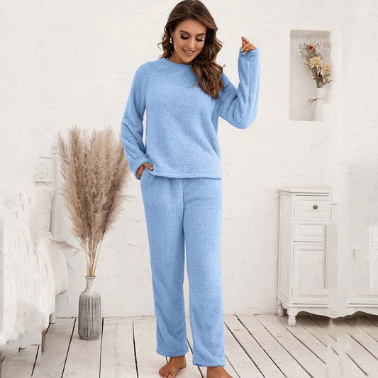 Fleece Relaxed Fit Loungewear Set 