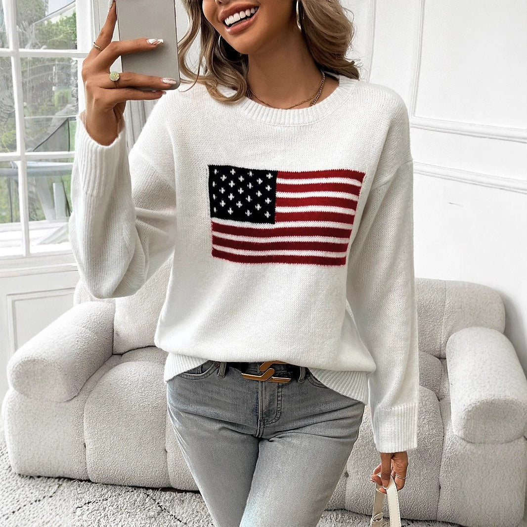 Relaxed Fit Cotton Blend Crewneck Sweatshirt 
