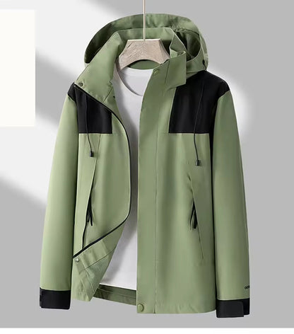 Women’s Jacket – Relaxed Fit – Wind and Water Resistant – Adjustable Hood and Cuffs