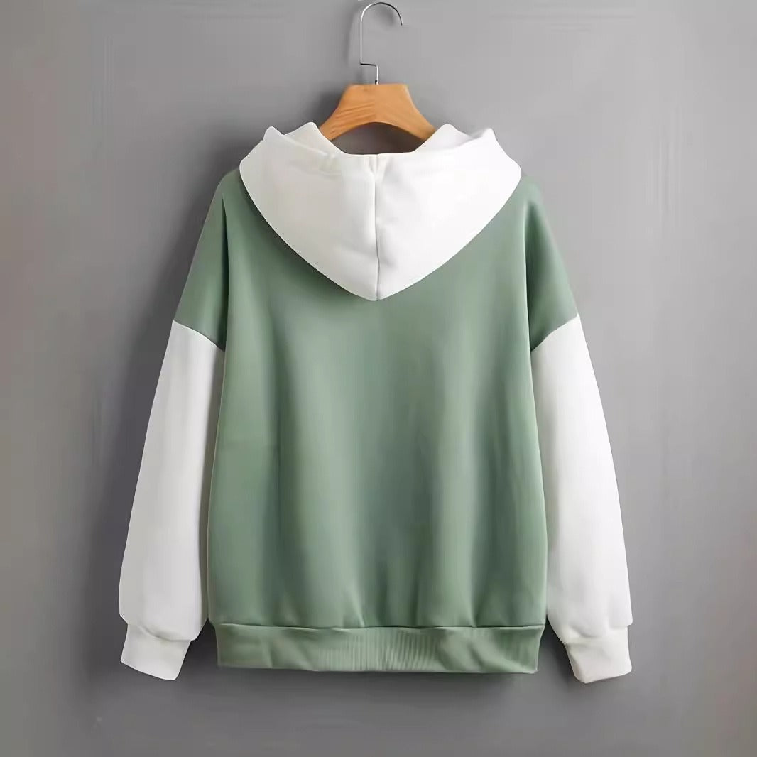 Soft Cotton Loose Fit Pullover Hoodie 