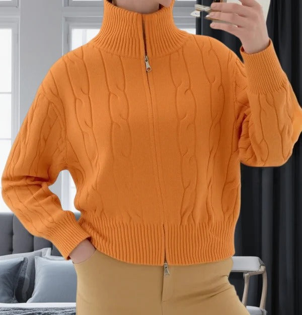 Wool Blend Relaxed Fit Pullover Sweater 
