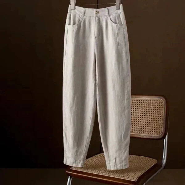 High Waist Relaxed Fit Harem Pants 
