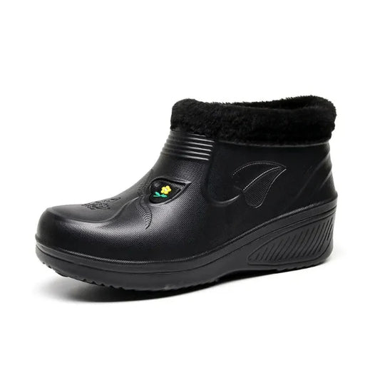 Waterproof Insulated Faux Fur Snow Boots 