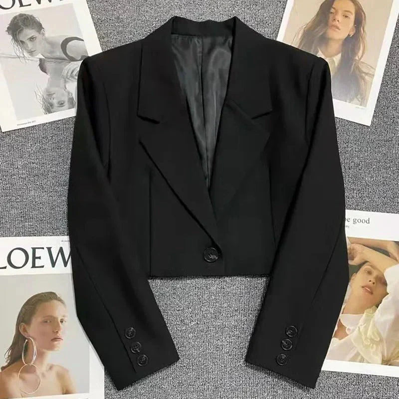 Women's short suit jacket