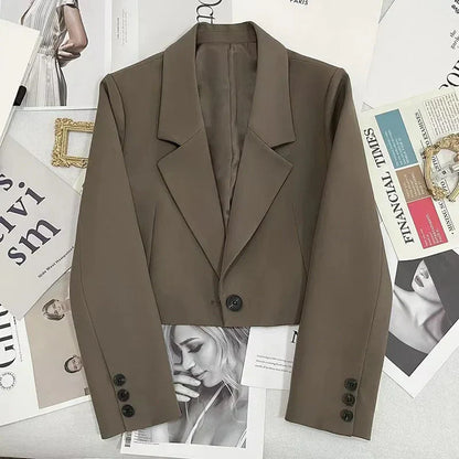 Women's short suit jacket