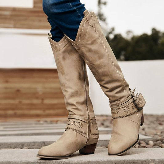 Vintage Tall Winter Rider Boots