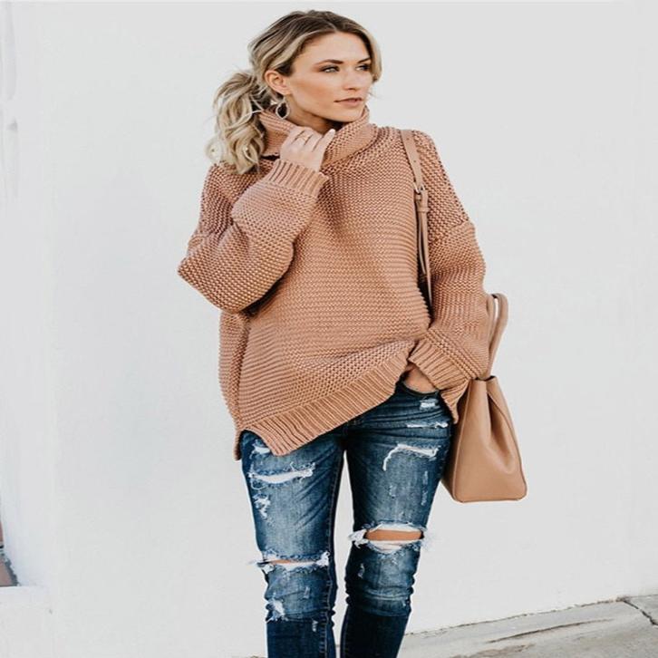 Turtleneck Pullover Sweater