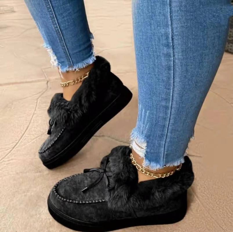 Women's warm fur winter boots