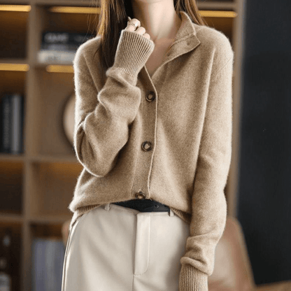 Women's retro button down cardigan