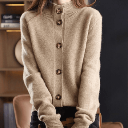 Women's retro button down cardigan