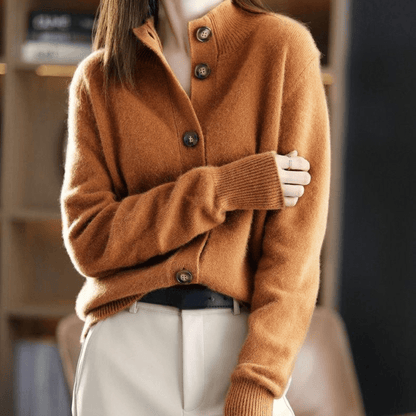 Women's retro button down cardigan