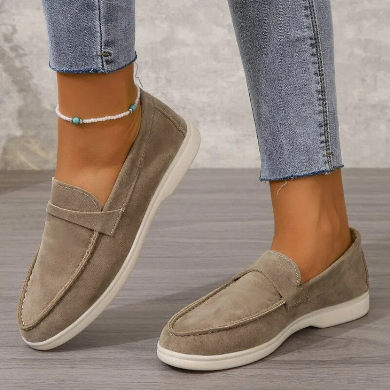 Women's casual soft-soled loafers