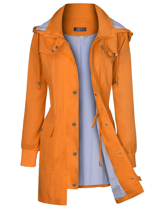 Waterproof Hooded Casual Windbreaker Jacket