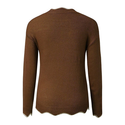 Women's elegant soft knit sweater