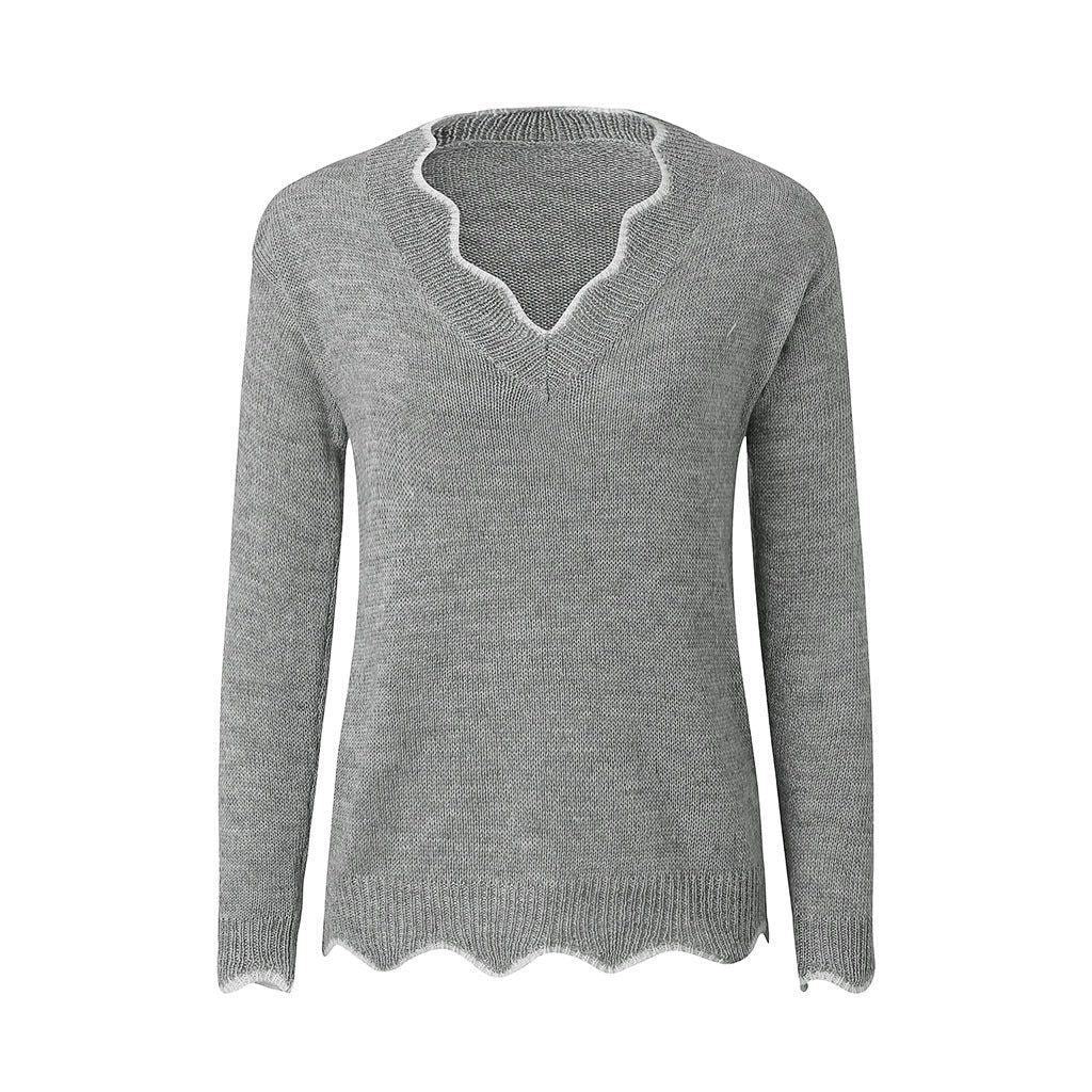 Women's elegant soft knit sweater