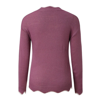 Women's elegant soft knit sweater