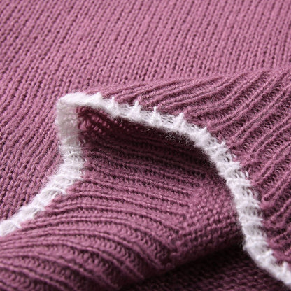 Women's elegant soft knit sweater