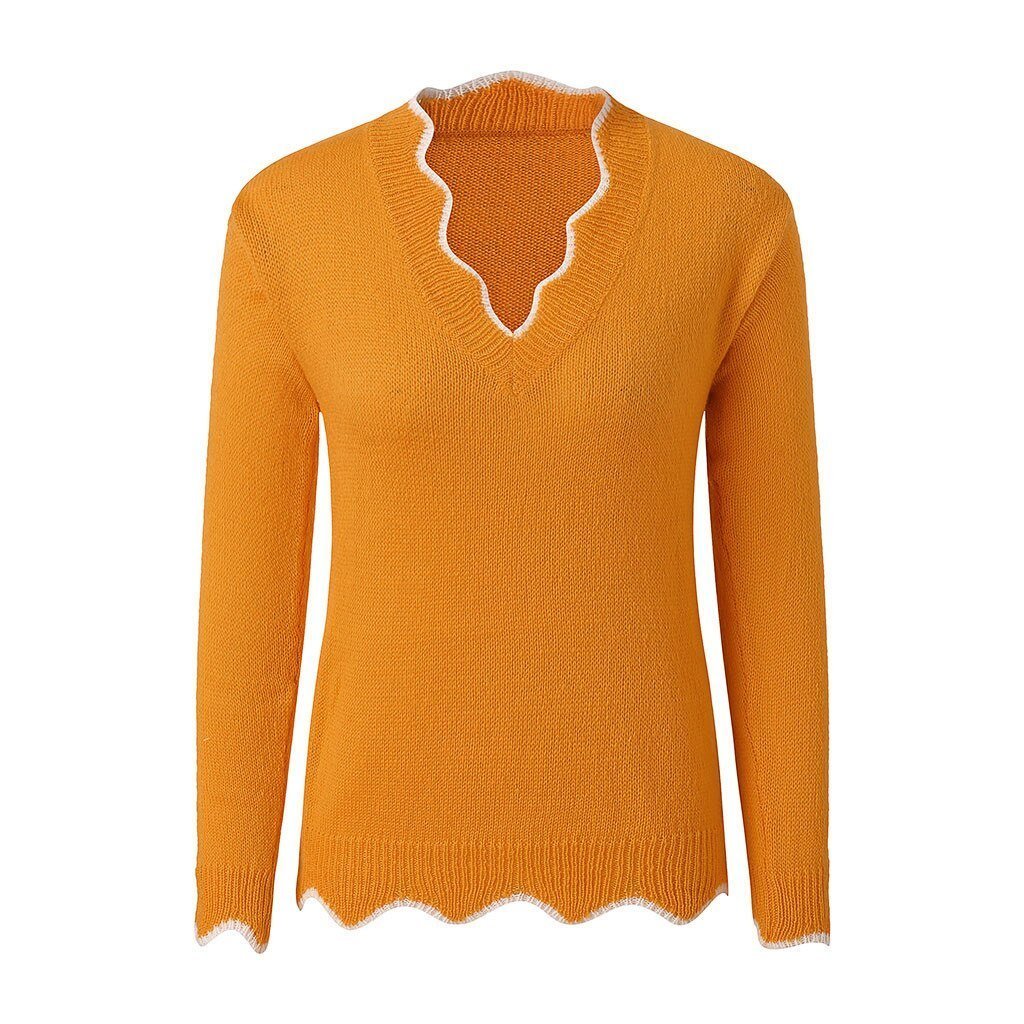 Women's elegant soft knit sweater