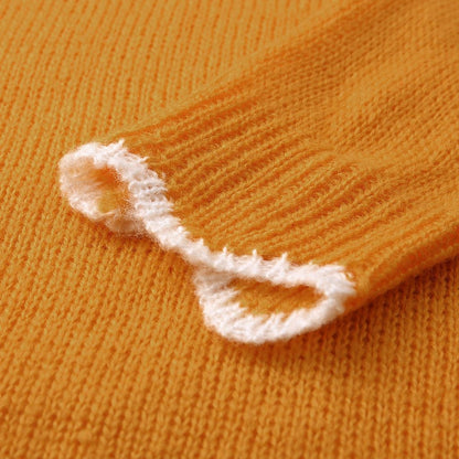 Women's elegant soft knit sweater