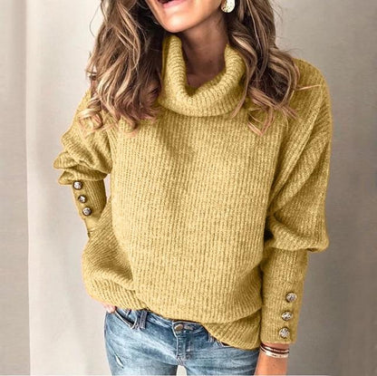 Women's cozy warm spring long sleeve top