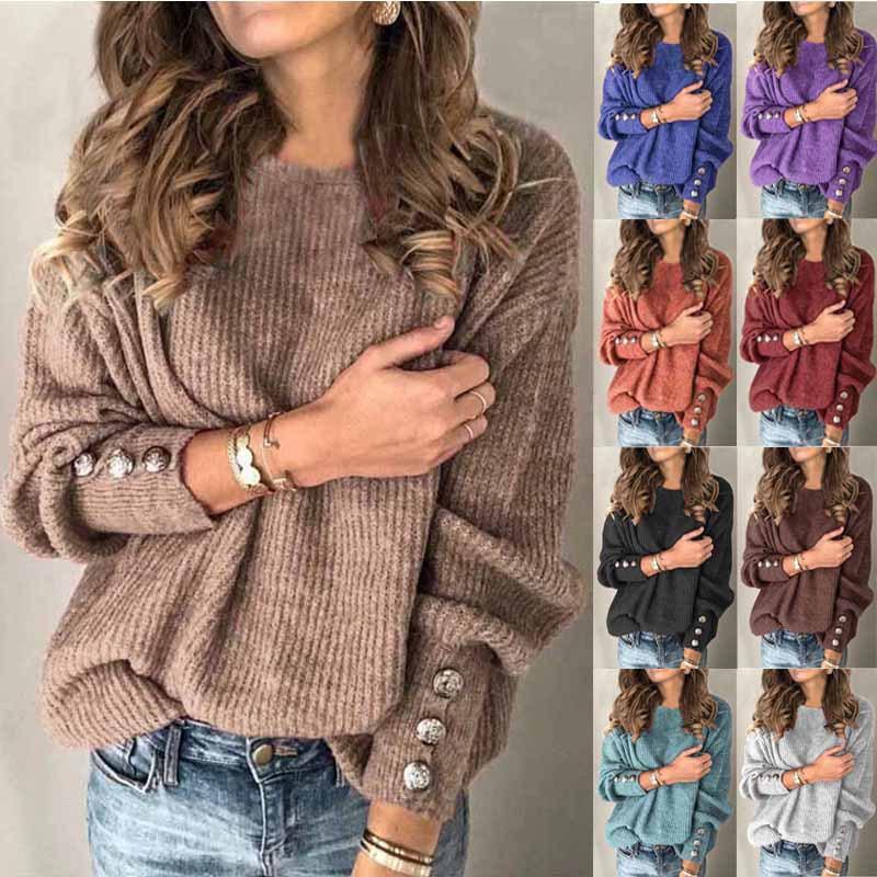 Women's cozy warm spring long sleeve top