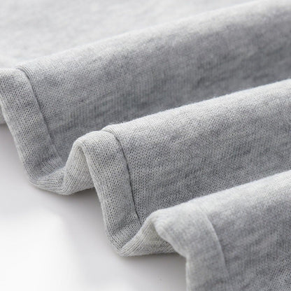 Women's irregular slit long sleeved pullover sweater set