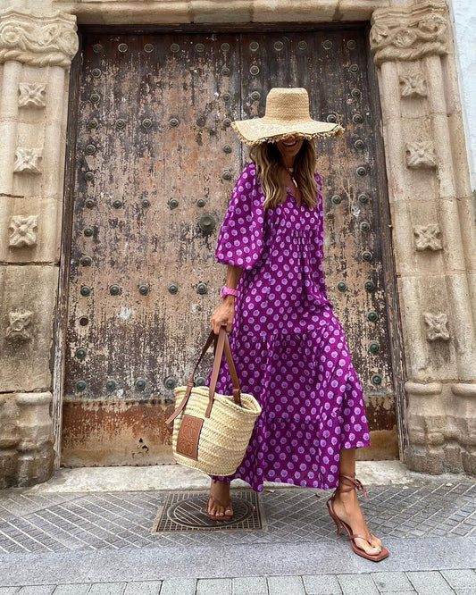 Lightweight Flowy Relaxed Fit Maxi Dress