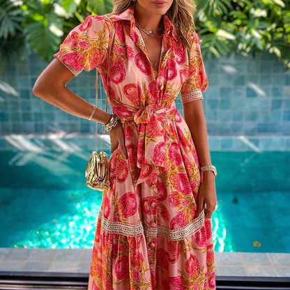 Floral Print Summer Dress for Women – Elegant and Stylish