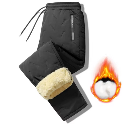 Women's trousers with fleece lining