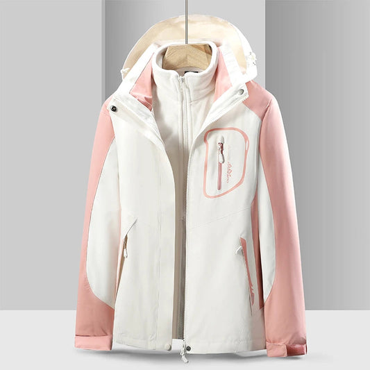 Waterproof Windproof Fleece-Lined Jacket