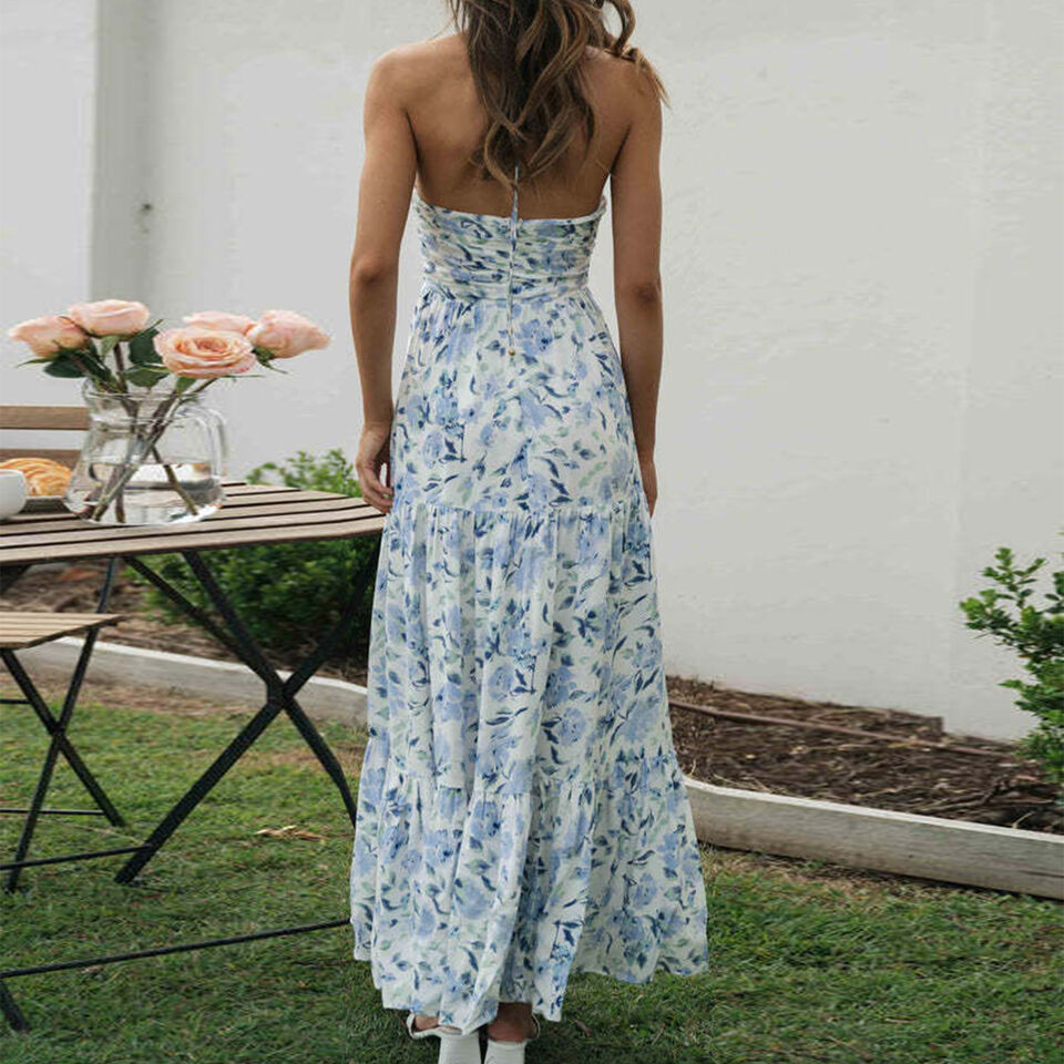 Flowy Lightweight Floral Maxi Dress