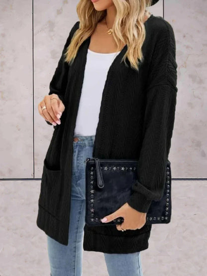 Women's fashionable long cardigan vest for women