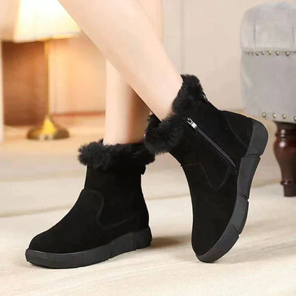 Women's thick warm cotton snow boots