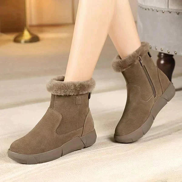 Women's thick warm cotton snow boots