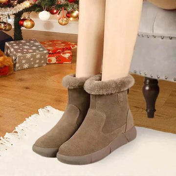 Women's thick warm cotton snow boots