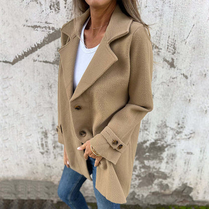 Women's classic long coat