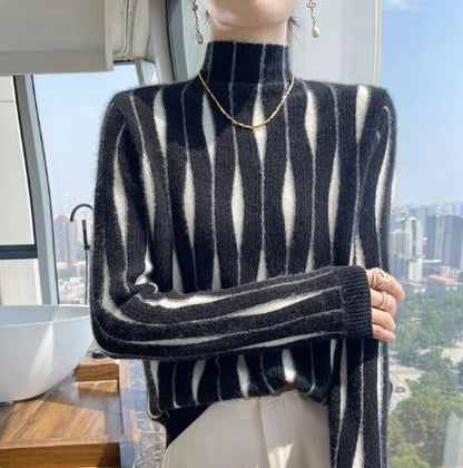 Women’s half-high neck sweater