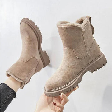 Women's thickened cotton snow boots