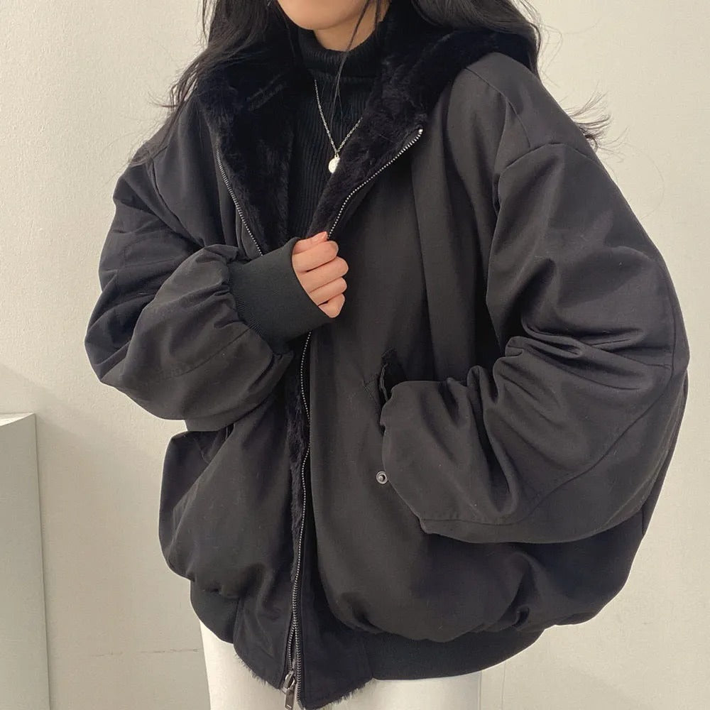Two-Sided Hooded Jacket