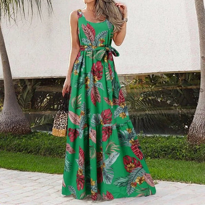 Floral Print Loose Dress for Women – Lightweight & Flowy