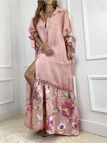 Women's Summer Lantern Sleeve Dress
