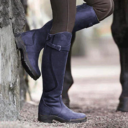 Tall Leather Equestrian Boots – Classic Outdoor Footwear