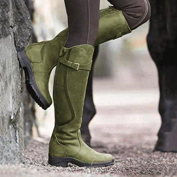 Tall Leather Equestrian Boots – Classic Outdoor Footwear