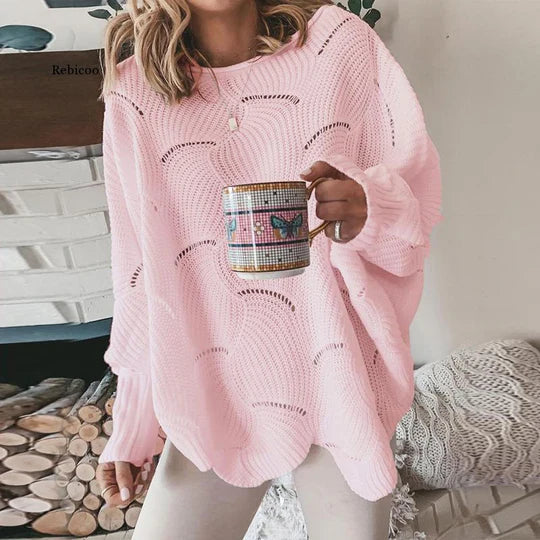 Women's Autumn Essence loose knitted sweater