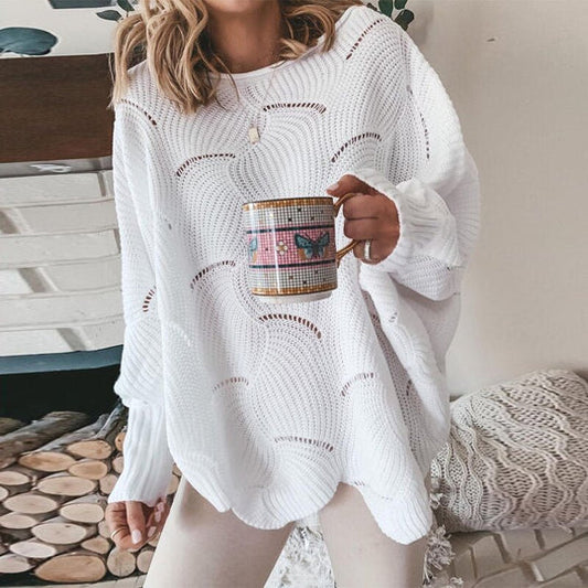 Loose Knitted Autumn Essence Sweater