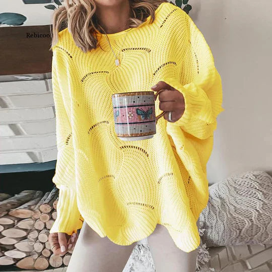 Women's Autumn Essence loose knitted sweater