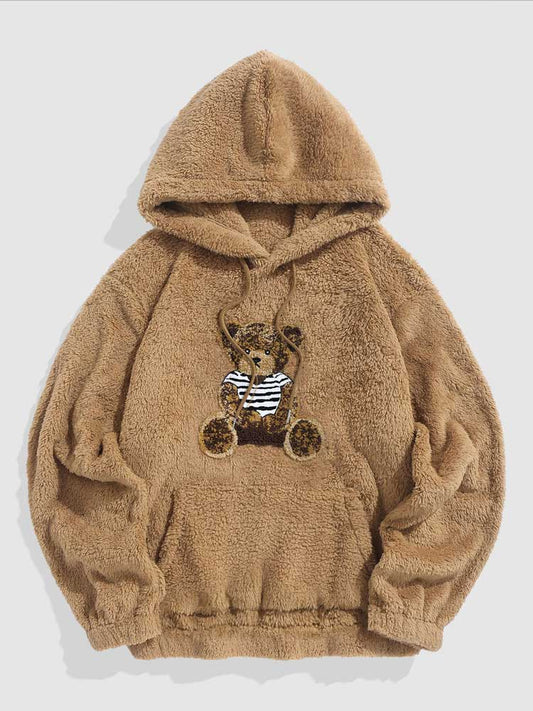 Teddy Bear Embroidered Jacket